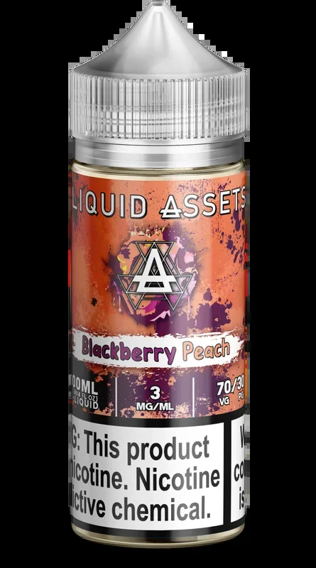 100ML | Blackberry Peach by Liquid Assets E-Liquid