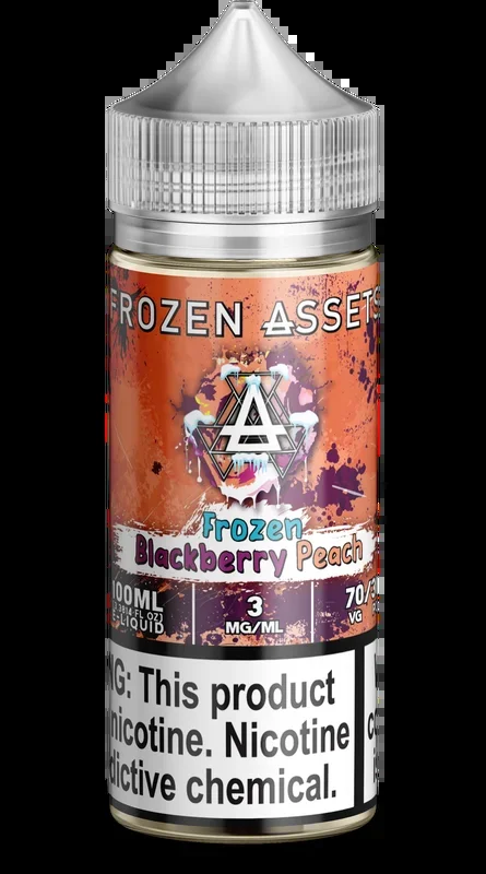 100ML | Blackberry Peach ICED by Frozen Assets E-Liquid