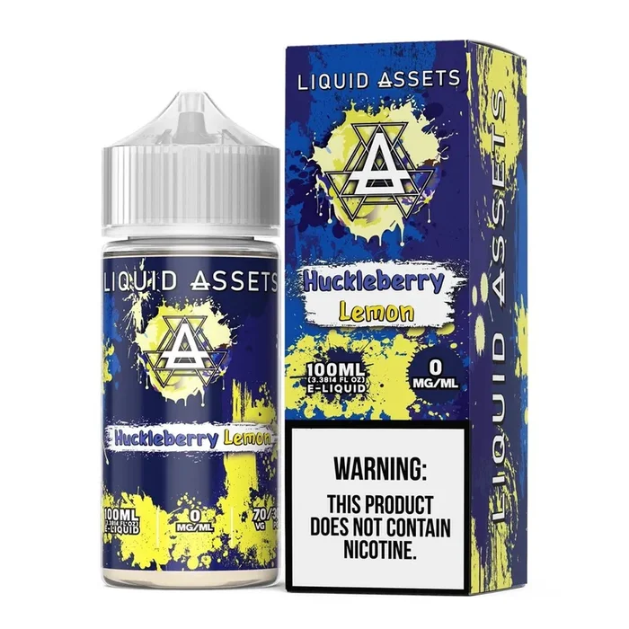 100ML | Huckleberry Lemon by Liquid Assets E-Liquid