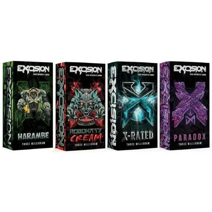 300ml Bundle E-Liquid by Excision