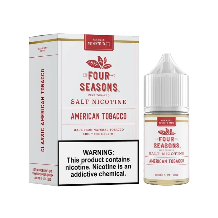 American Tobacco by Four Seasons Salts 30ML