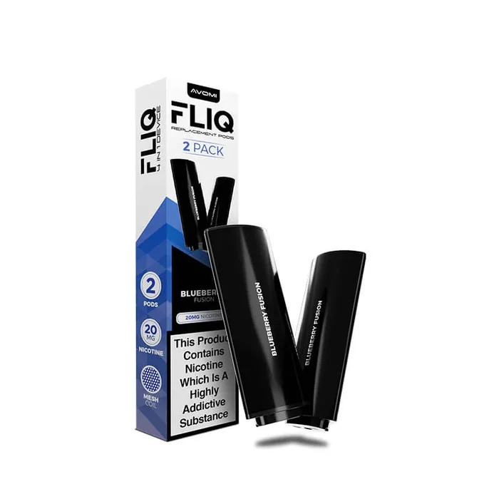 Avomi FLIQ Prefilled Vape Pods – Blueberry Fusion