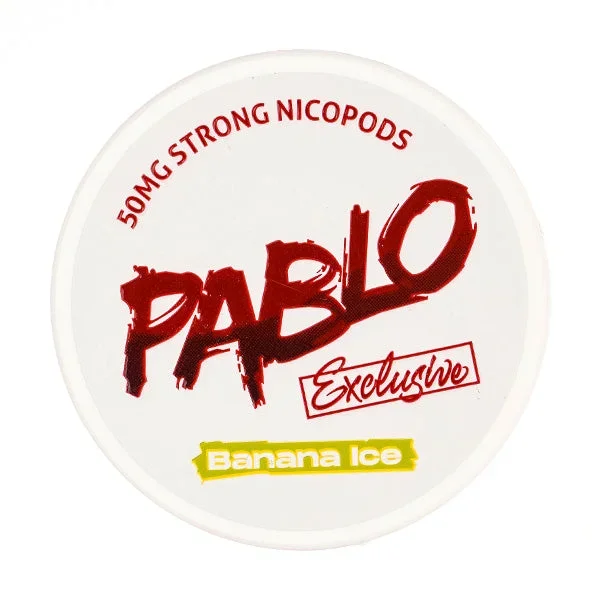 Banana Ice Nicotine Pouches by Pablo