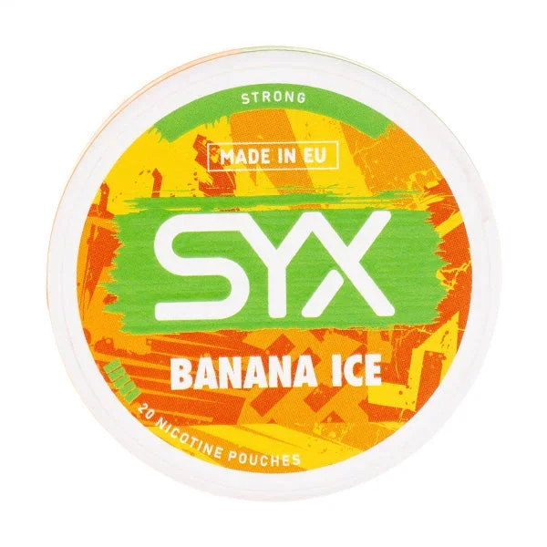Banana Ice Nicotine Pouches by SYX