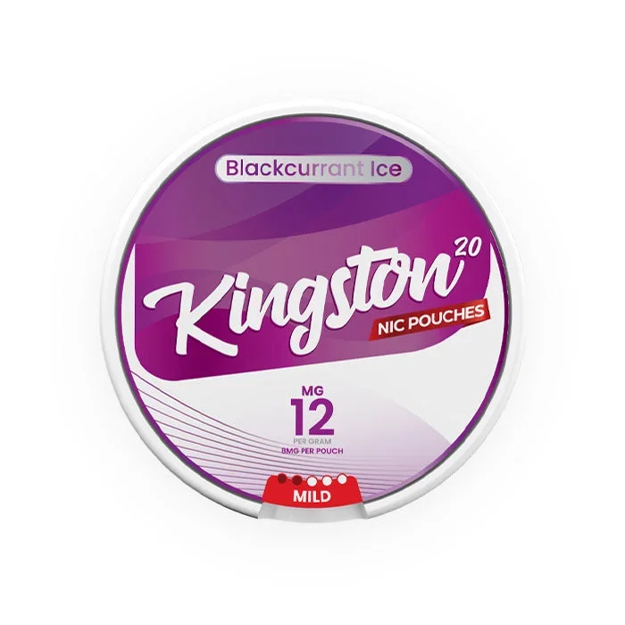 Blackcurrant Ice Kingston Nicotine Pouches