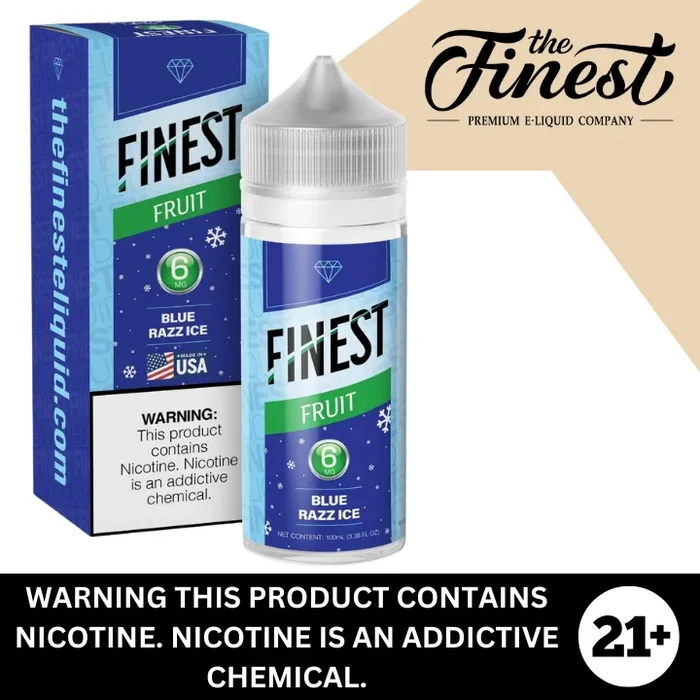 Blue Razz Ice by The Finest Premium E-Liquid 100ml