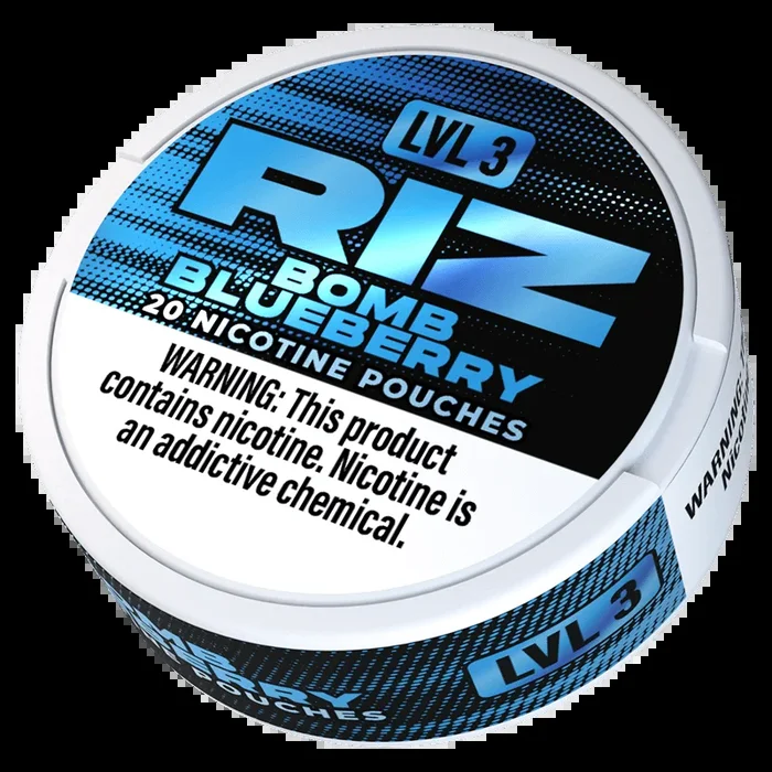 Bomb Blueberry – Riz Nicotine Pouches