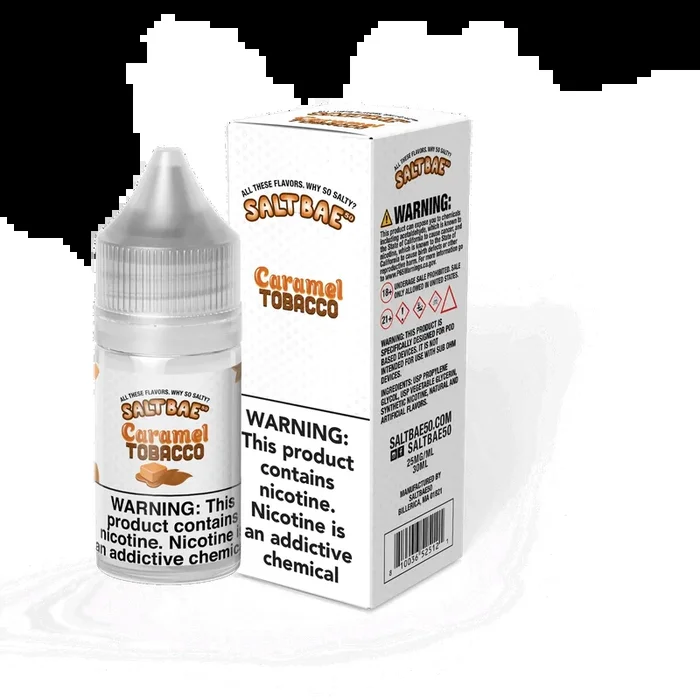 Caramel Tobacco SALT – Salt Bae 50 – 30mL