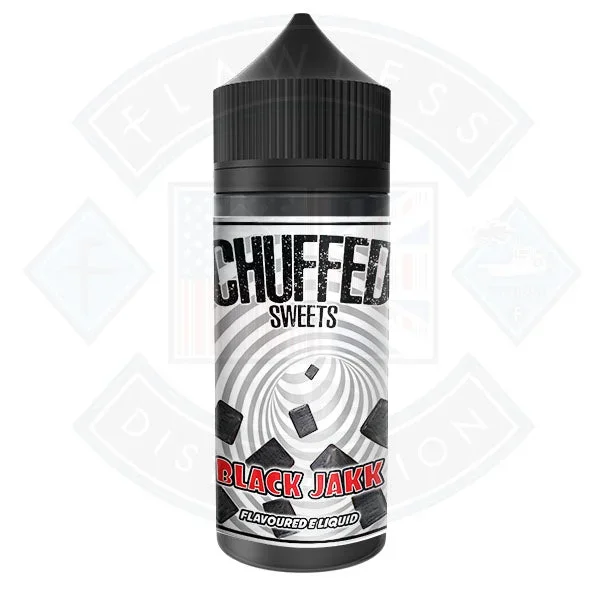 Chuffed Sweets – Black Jakk 0mg 100ml Shortfill E-Liquid