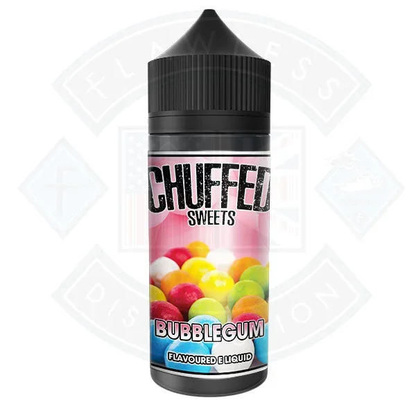 Chuffed Sweets – Bubblegum 0mg 100ml Shortfill E-Liquid