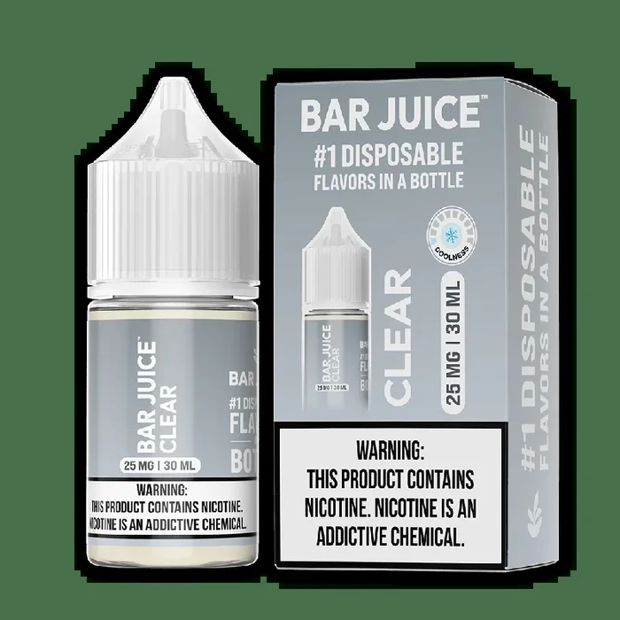 Clear SALT – Bar Juice – 30mL