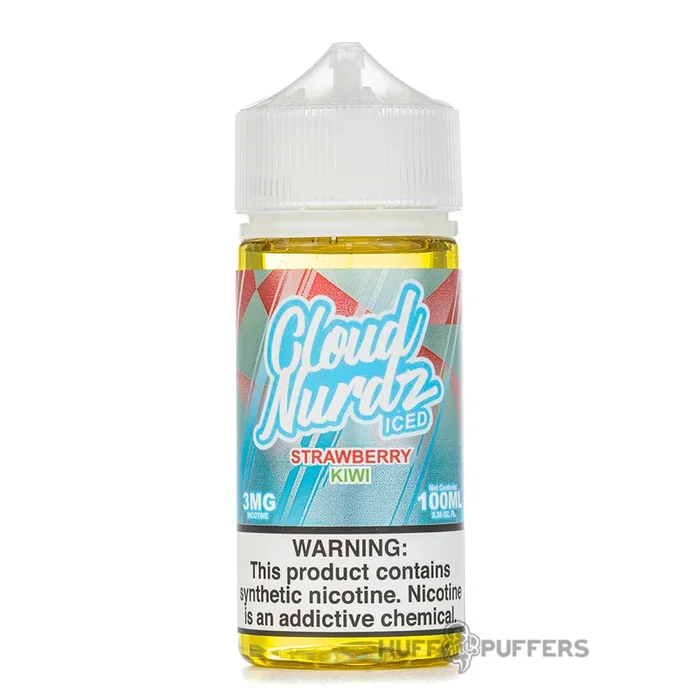 Cloud Nurdz – Iced Strawberry Kiwi 100mL