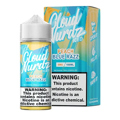 Cloud Nurdz – Peach Blue Raspberry Iced