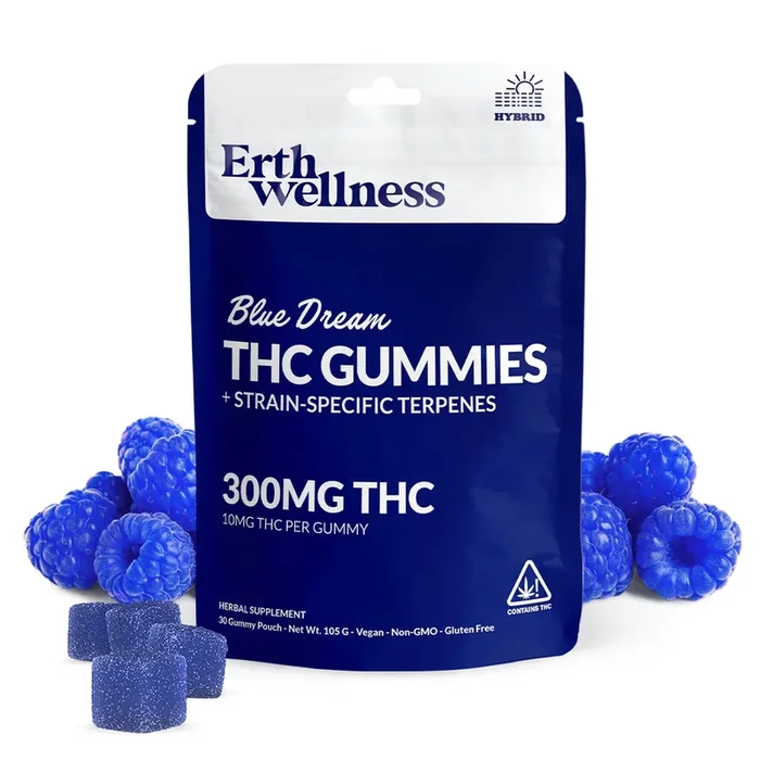 Δ9 THC Gummies – Blue Dream – Strain Specific (Hybrid) – 300mg