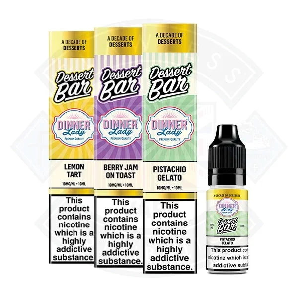 Dinner Lady – Desserts Bar Salts 10ml (10mg)