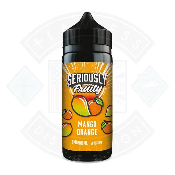 Doozy Vape Seriously Fruity Mango Orange 0mg 100ml Shortfill