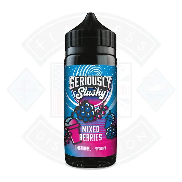 Doozy Vape Seriously Slushy Mixed Berry 0mg 100ml Shortfill