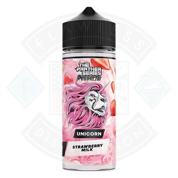 Dr Vapes Dessert Series – Unicorn (Strawberry Milk) 100ml 0mg Shortfill e-liquid