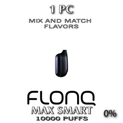FLONQ Max Smart 0% Disposable Vape Device | 10000 PUFFS – 1PC