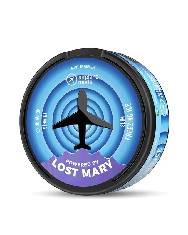 Freezing Ice Lost Mary Airplane Mode Nicotine Pouches