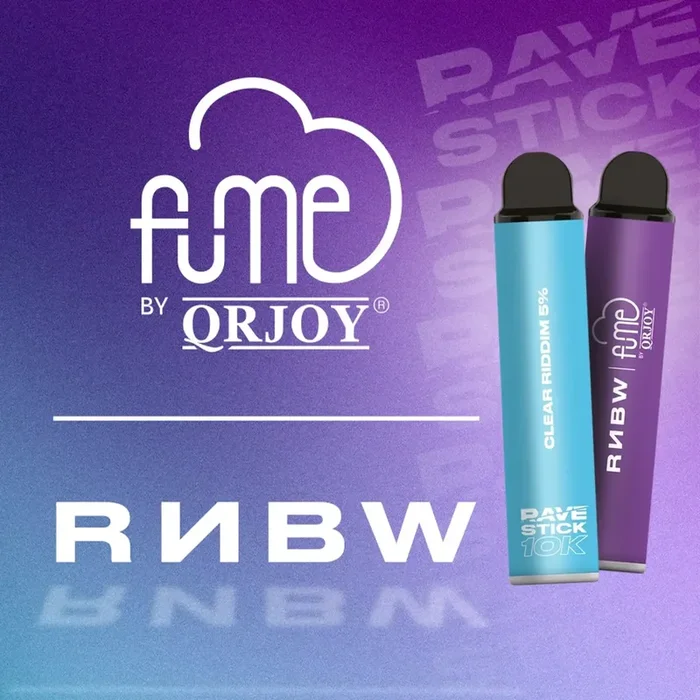 Fume x RNBW Rave Stick 10k Disposable Vape