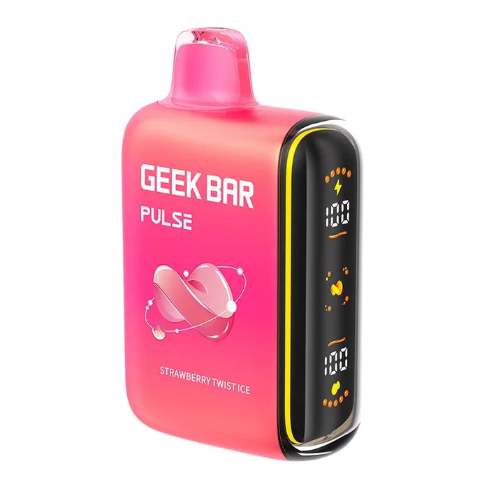 Geek Bar Pulse Disposable Vape Device – Strawberry Twist Ice 16ml