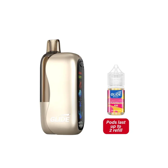 Glide 80K Kit – Strawberry Ice Disposable Vape