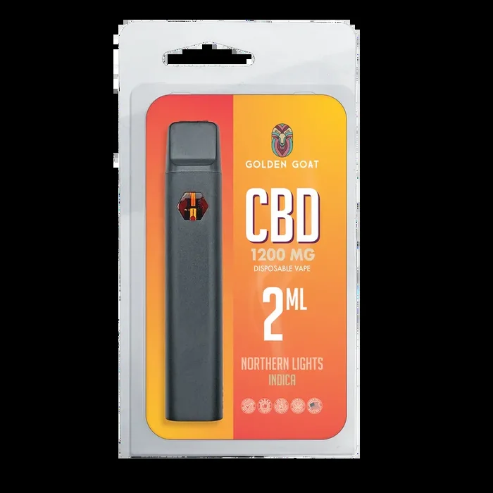 Golden Goat CBD Disposable Vape 1200MG