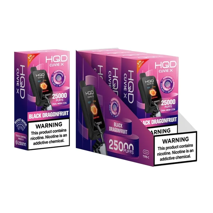 HQD Cuvie Everest 25K Disposable Vape 5 Pck