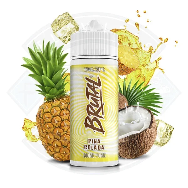 Just Juice Brutal Drinks – Pina Colada 0mg 100ml Shortfills