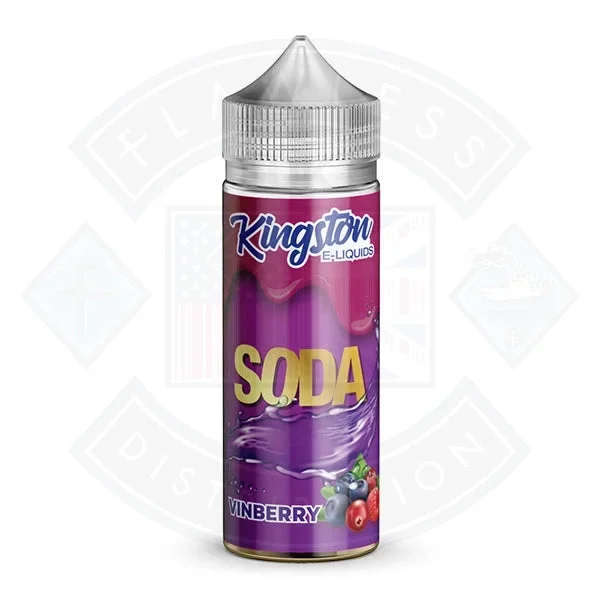 Kingston Soda – Vinberry 0mg 100ml 70/30 Shortfill