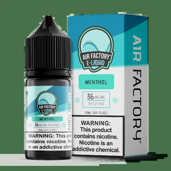 Menthol SALT – Air Factory E-Liquids – 30mL
