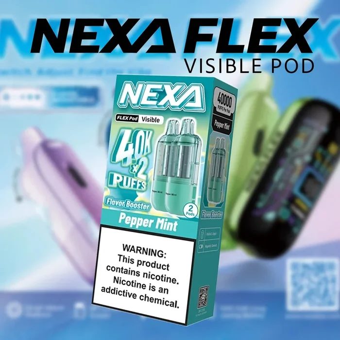 Nexa Flex 40k Puffs POD Disposable Vape – Visible Edition