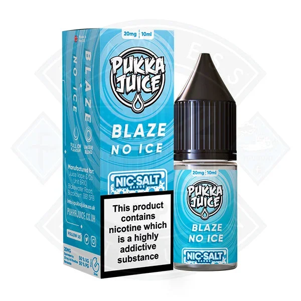 Pukka Juice – Nic Salt Blaze No Ice 10ml E-liquid