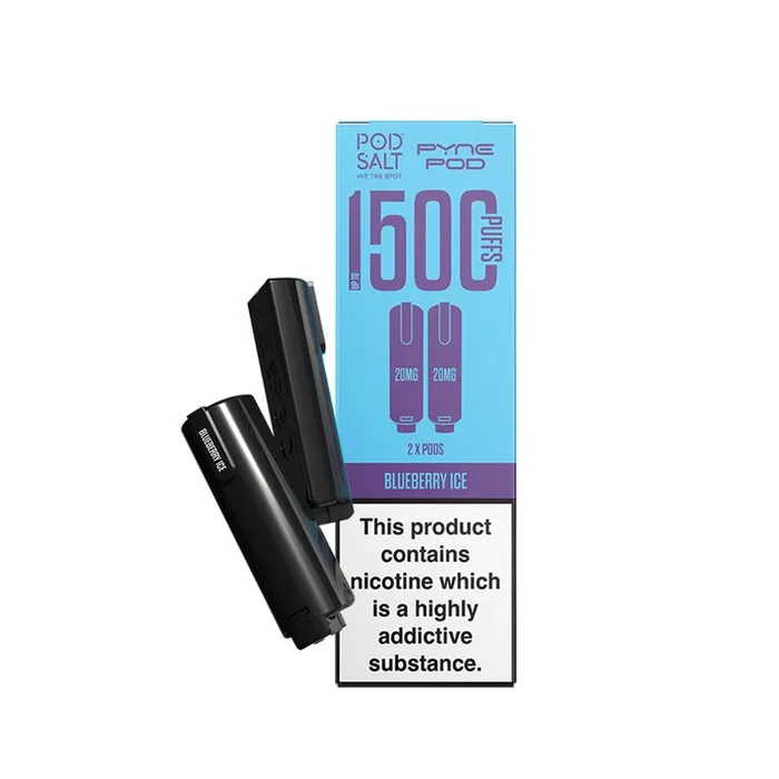 Pyne Pod 2in1 Blueberry Ice Prefilled Vape Pods – Pod Salt Edition