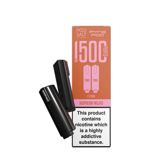 Pyne Pod 2in1 Raspberry Mojito Prefilled Vape Pods – Pod Salt Edition