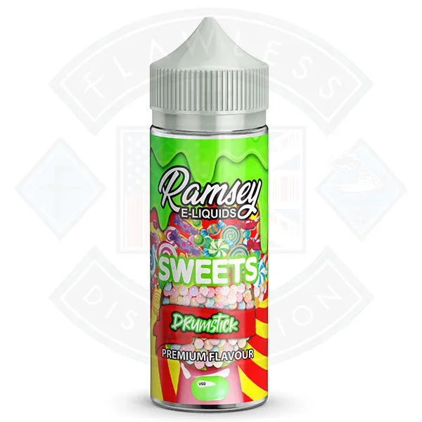 Ramsey E-Liquids Sweets – Drumstick 0mg 100ml Shortfill