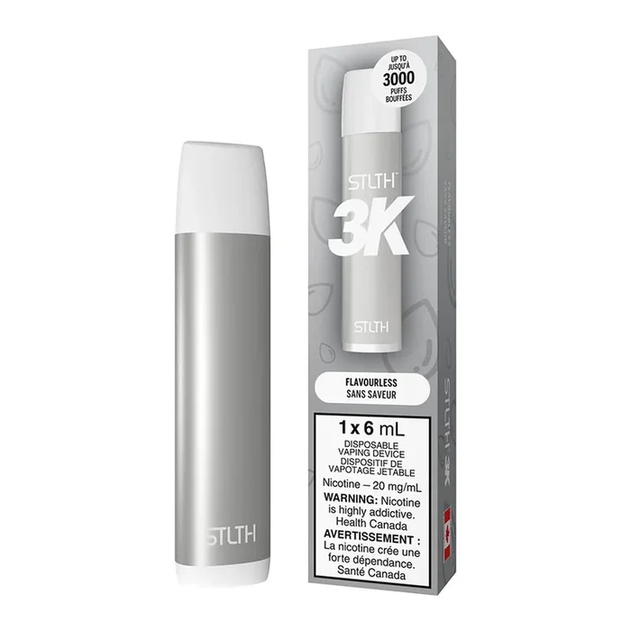 STLTH 3K Disposable Vape Device – Flavourless