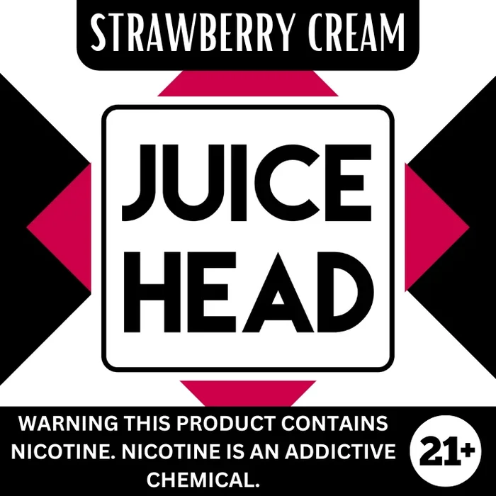 Strawberry Cream by Juice Head Premium E-Liquid 100ml