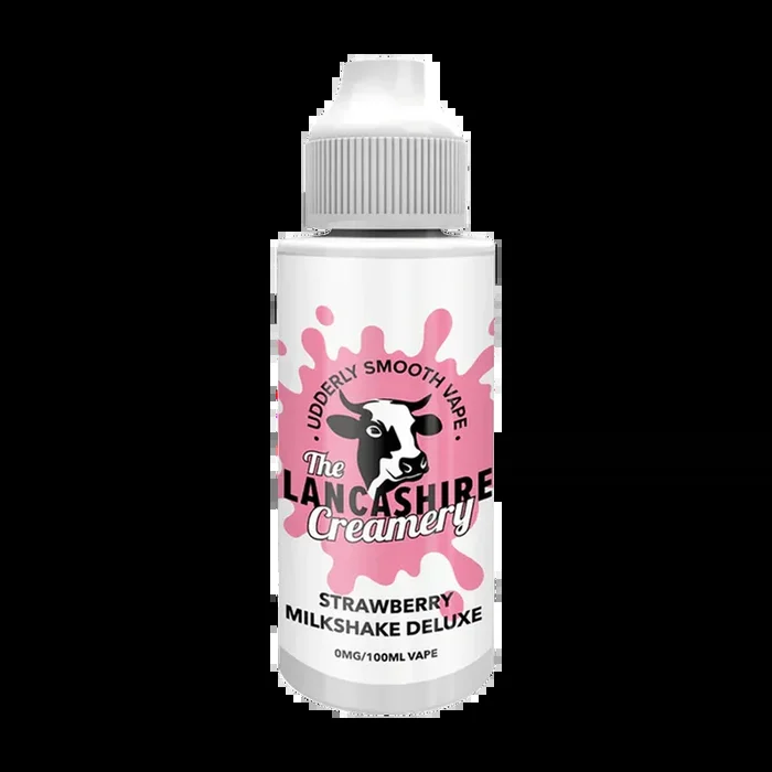 Strawberry Milkshake Deluxe by The Lancashire Creamery 100ml