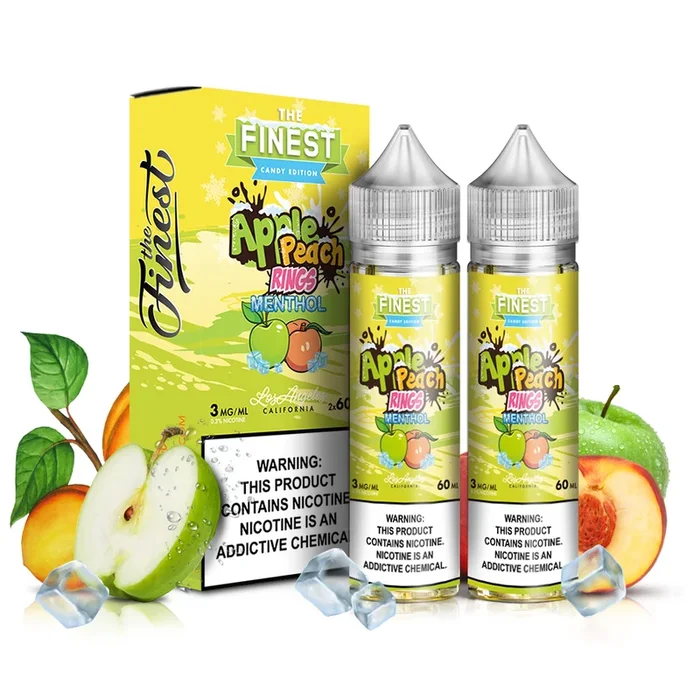 The Finest (Two Pack) – Apple Peach Rings Menthol