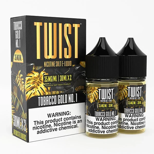 Tobacco Gold No.1 by Twist Salts Series 30mL 2-Pack