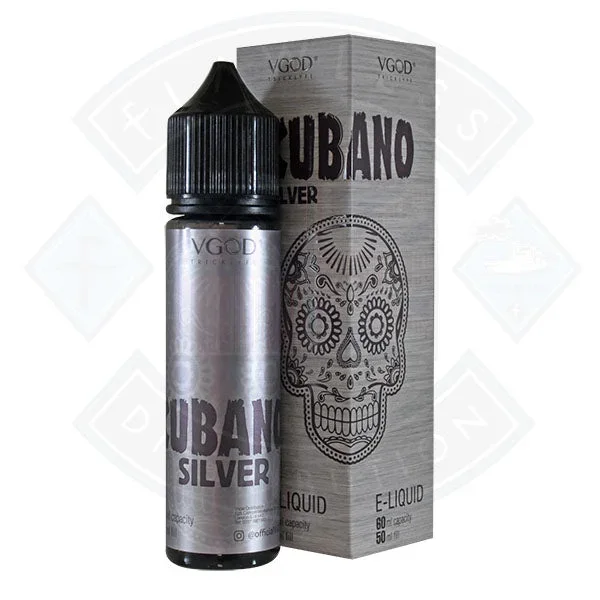 VGOD Cubano Silver – Bold Creamy Cgar 0mg 50ml Shortfill