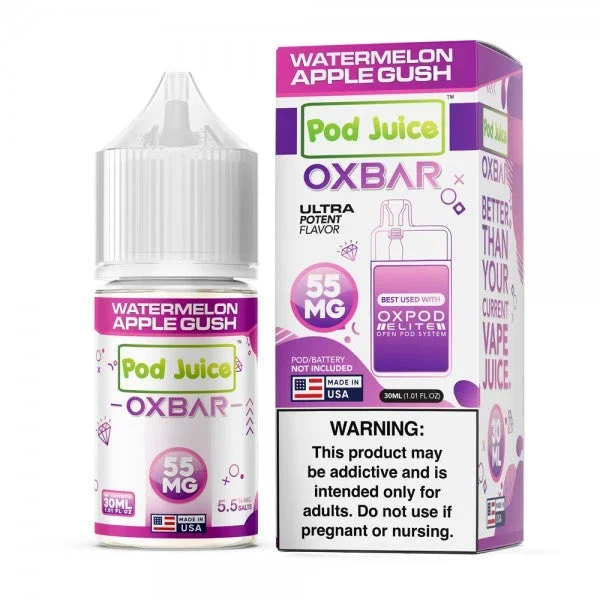 Watermelon Apple Gush – Pod Juice x OXBAR Salt 30mL