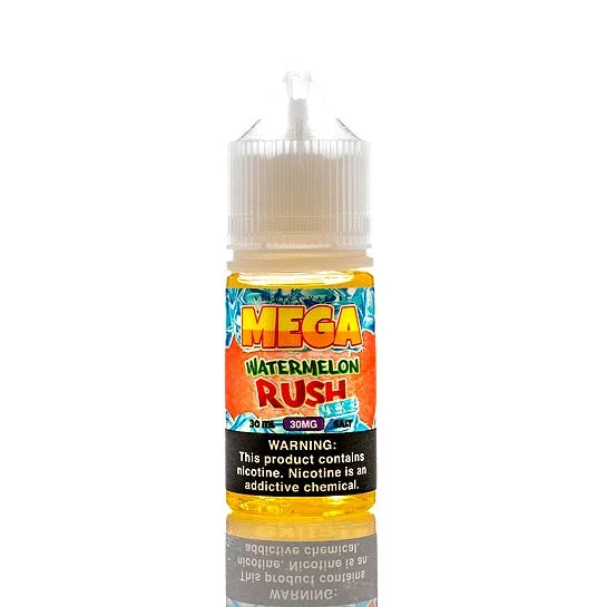 Watermelon Rush Ice Salt – Mega E-Juice