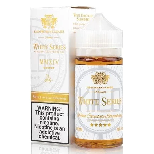 White Chocolate Strawberry by KILO White Series Ejuice 100ml