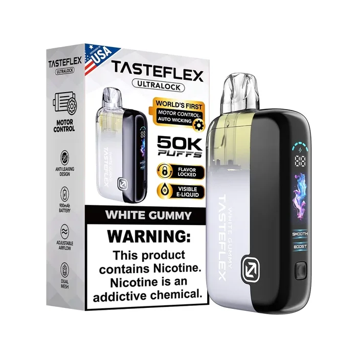 White Gummy TasteFlex UltraLock 50K