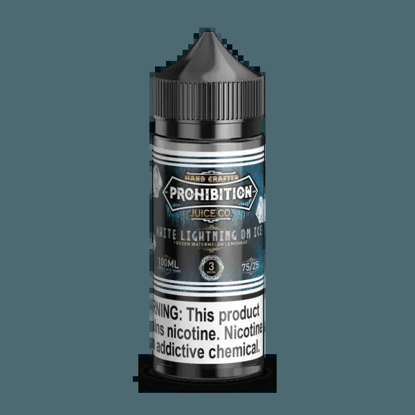 White Lightning on Ice – Prohibition Juice Co. 100mL