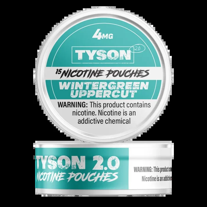 Wintergreen Uppercut – Tyson 2.0 Nicotine Pouches