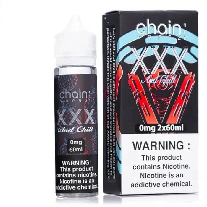 XXX and Chill Dual Pack E-Liquid by Chain Vapez
